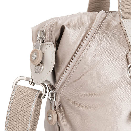 Kipling Art Mini Metallic Skulderveske Beige | NO 1833AH